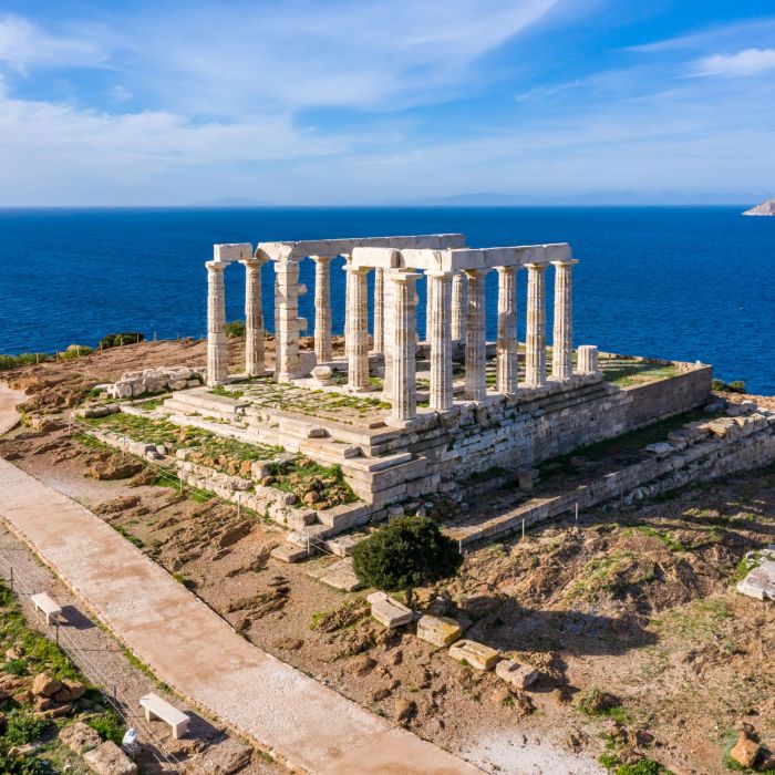 Cape Sounio and Temple of Poseidon
