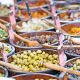 Sales,Of,Traditional,Products,-mediterranan,Olives-,In,The,Market