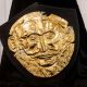 Golden mask of Agamemnon, Greek hero.