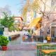 small cosy street of famous Placa district in Athens, Greece