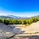 'the,Echoes':,Panorama,Of,Epidaurus,Theater,,Greece