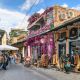 Athens,,Greece,-,November,27,2021:,A,Colorfully,Decorated,Shop